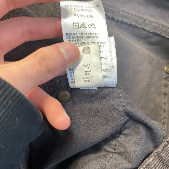 Eddie Bauer Women's Curvy Fit Brown Corduroy Pants Stretch Size 10 Bootcut - Picture 8 of 14